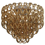 Minigiogali Ceiling Light - Chrome / Gold