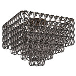 Minigiogali Square Ceiling Light - Matte Bronze / Black Nickel
