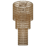 Minigiogali Cascading Ceiling Light - Chrome / Gold