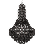 Minigiogali Classic Pendant - Chrome / Black