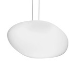 Neochic LED Pendant - White / White Satin
