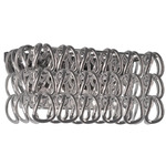 Giogali Rectangle Wall Sconce - Chrome / Silver