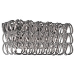 Giogali Rectangle Wall Sconce - Chrome / Silver