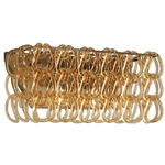 Giogali Rectangle Wall Sconce - Matte Bronze / Amber