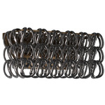 Giogali Rectangle Wall Sconce - Matte Bronze / Black Nickel