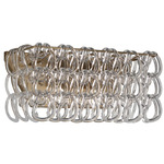 Giogali Rectangle Wall Sconce - Matte Bronze / Transparent