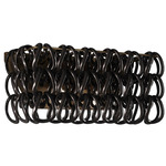 Giogali Rectangle Wall Sconce - Matte Bronze / Black