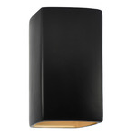Ambiance 5955 Outdoor Wall Sconce - Carbon / Champagne Gold