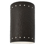 Ambiance 5995 Perforated Outdoor Wall Sconce - Hammered Iron