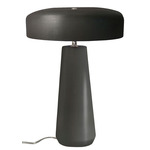 Spire Table Lamp - Pewter Green