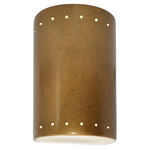 Ambiance 5995 Perforated Outdoor Wall Sconce - Antique Gold