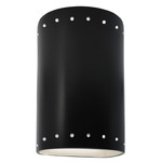 Ambiance 5990 Cylinder Dark Sky Wall Sconce - Carbon Matte Black