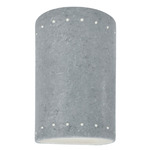 Ambiance 5995 Perforated Outdoor Wall Sconce - Textured Faux Concrete