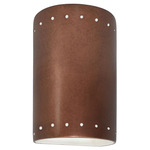 Ambiance 5995 Perforated Outdoor Wall Sconce - Antique Copper