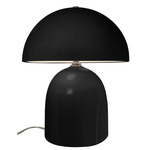 Kava Table Lamp - Gloss Black / Matte White