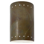 Ambiance 5995 Perforated Outdoor Wall Sconce - Tierra Red Slate