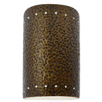 Ambiance 0990 Dark Sky Wall Sconce - Hammered Brass