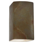 Ambiance 5905 Down Wall Sconce - Tierra Red Slate
