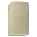 Ambiance 0925 Perforated Wall Sconce - Vanilla Gloss