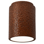 Radiance 6100 Ceiling Light - Hammered Copper