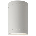 Ambiance 5990 Cylinder Down Wall Sconce - Bisque