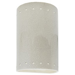 Ambiance 0990 Wall Sconce - White Crackle