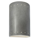Ambiance 5990 Cylinder Dark Sky Wall Sconce - Antique Silver