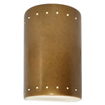 Ambiance 5990 Cylinder Down Wall Sconce - Antique Gold