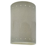 Ambiance 0995 Outdoor Wall Sconce - Celadon Green Crackle