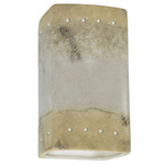 Ambiance 0925 Perforated Outdoor Wall Sconce - Greco Travertine