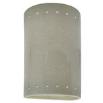 Ambiance 0990 Dark Sky Wall Sconce - Celadon Green Crackle