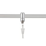 Monorail Freejack Connector - Satin Nickel