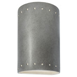 Ambiance 5990 Cylinder Down Wall Sconce - Antique Silver