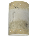 Ambiance 5990 Cylinder Down Wall Sconce - Greco Travertine
