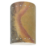 Ambiance 5990 Outdoor Dark Sky Wall Sconce - Harvest Yellow Slate