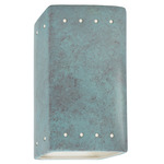 Ambiance 0925 Perforated Wall Sconce - Verde Patina