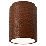Radiance 6100 Outdoor Ceiling Light - Hammered Copper