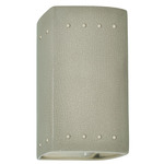 Ambiance 0925 Perforated Wall Sconce - Celadon Green Crackle