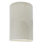 Ambiance 5995 Perforated Wall Sconce - White Crackle