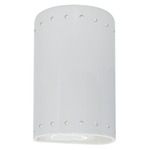 Ambiance 5995 Perforated Wall Sconce - Gloss White