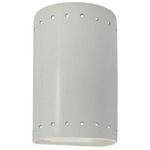 Ambiance 5990 Cylinder Down Wall Sconce - Matte White