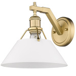 Orwell Wall Light - Brushed Champagne Bronze / Opal