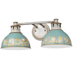 Kinsley Vanity Light - Antique Teal