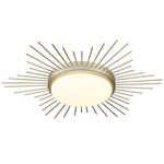 Kieran Ceiling Light - White Gold / Opal