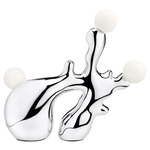 Tearscape Table Lamp - Chrome / Opal