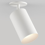 CM1 Monopoint Adjustable Spot Light - White Powdercoat / White Baffle
