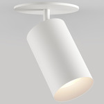 CM1 Monopoint Adjustable Spot Light - White Powdercoat / White Baffle