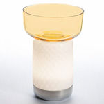 Bonta Portable Table Lamp - White / Topaz
