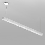 Calipso Linear Pendant - White