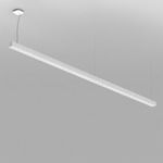 Calipso Linear Pendant - White